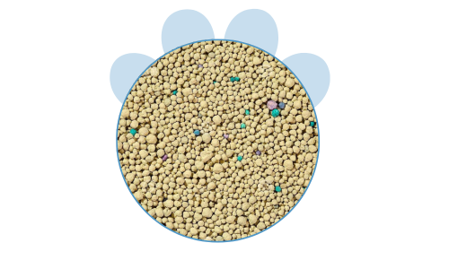 Keblam Inc Showcase Image displaying a Clay Based Litter for Cat Pet
